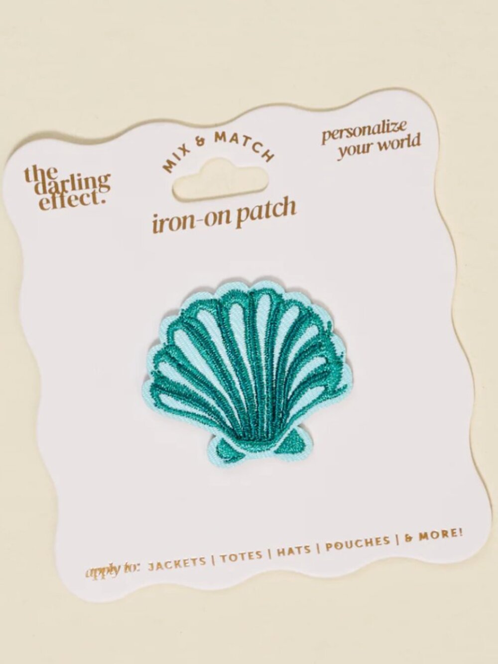Seashell Mix & Match Iron-On Patch